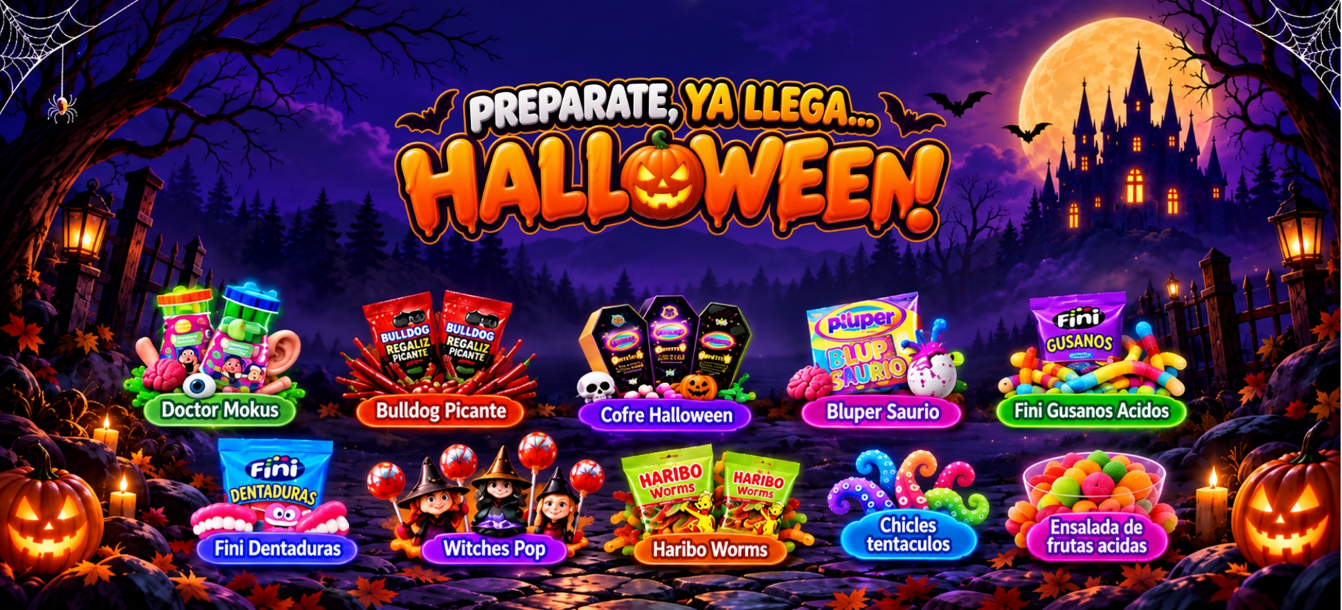 Ya llego Halloween a Wowco!