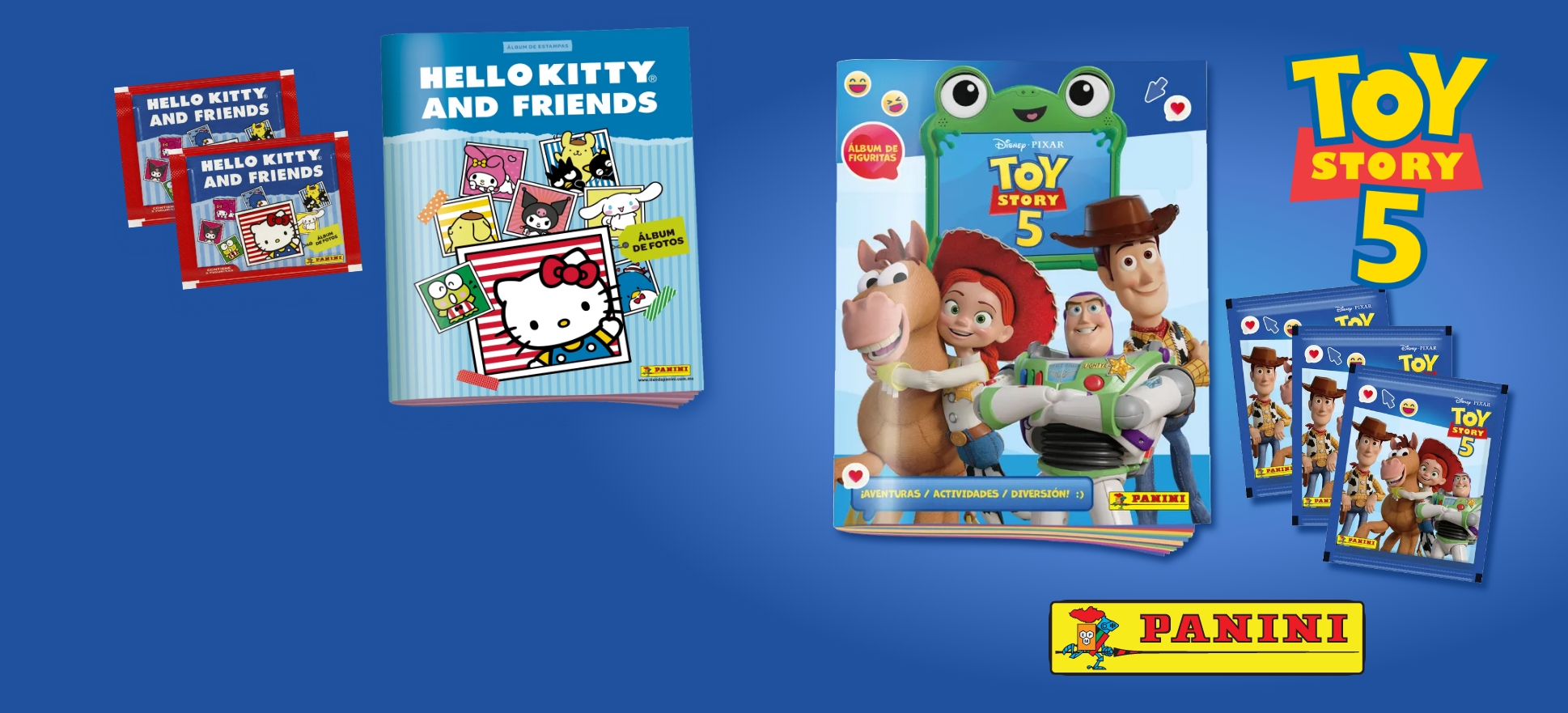 Hello Kitty y sus Amigos Panini!