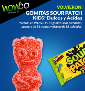 Gomitas Sour Patch Kids 51gr