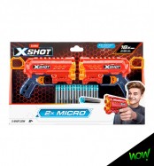 Pistola lanza dardos Zuru Xshot Micro x 2