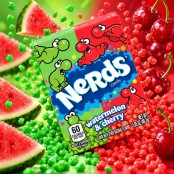 Nerds 47.6 grs Sandia y Cereza Pastillas x 8