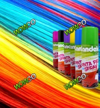 Pinta Pelo en Spray Naranja