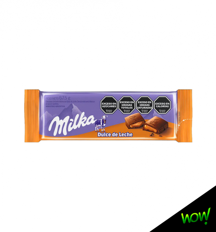 Chocolate Milka 67.5gr Dulce de Leche
