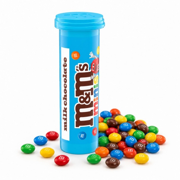 Tubos Minis M&M Chocolate