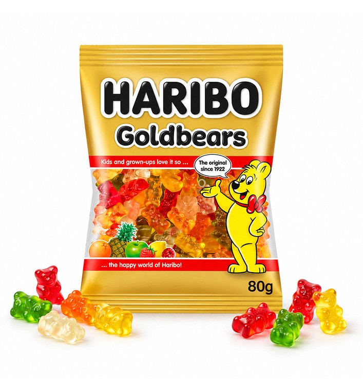 Haribo 80gr GoldenBears (Ositos de Oro)