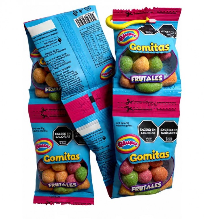 Tira Gomitas Conitos Frutales 30gr