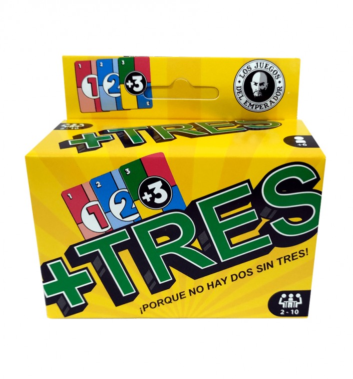 Juego de Cartas +TRES (Uno)