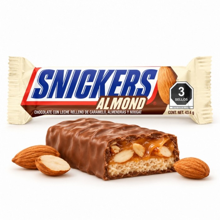 Snickers Almendra 48 grs