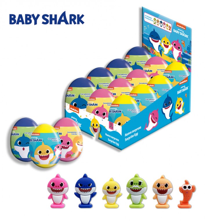 Huevos Sorpresa Coleccionables Brickell Baby Shark