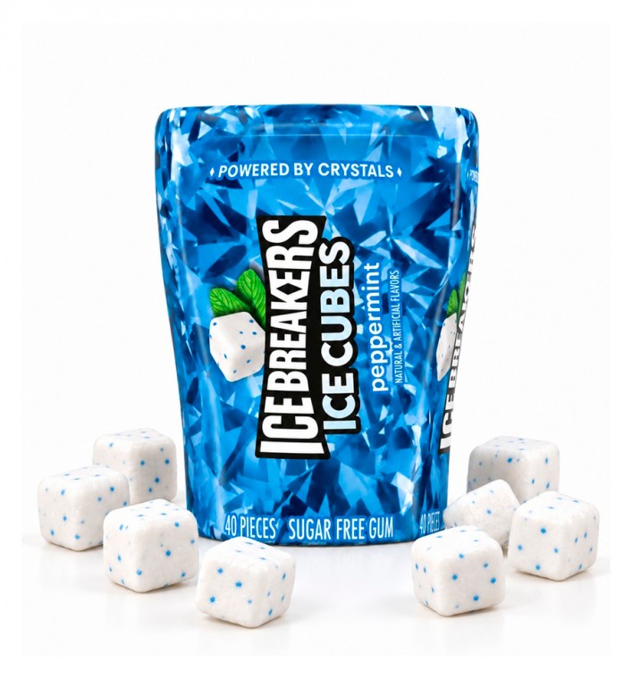Chicles Icecubes Pepermint x40
