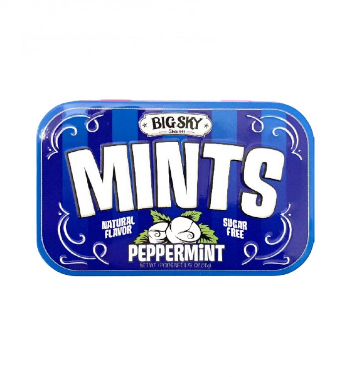 Pastillas Big Sky MINTS Pepermint (Sugar Free)