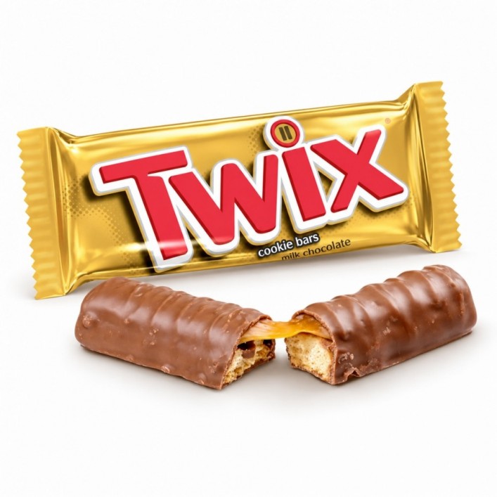 Twix Cookie Bar Chocolate con Caramelo 50.7g