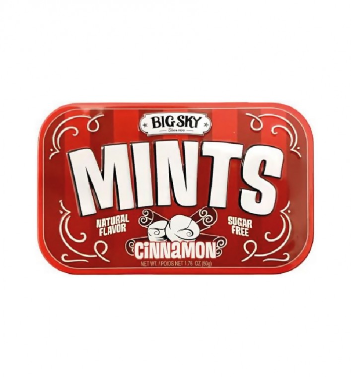 Pastillas Big Sky MINTS Cinnamon (Sugar Free)