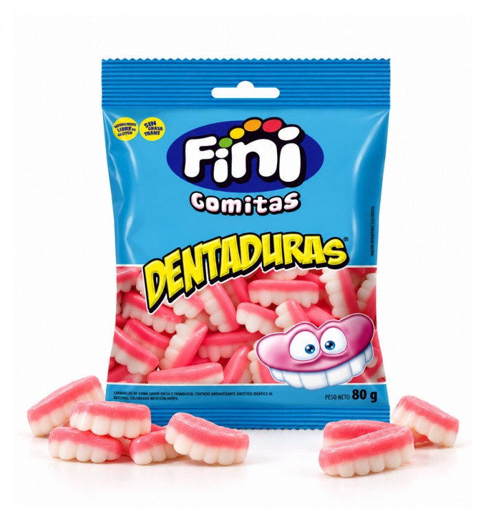 Gomitas Fini Dentaduras 80 gramos