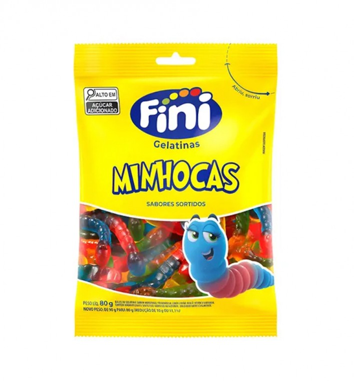 Gomitas Fini Gusanos Brillo 80 gramos