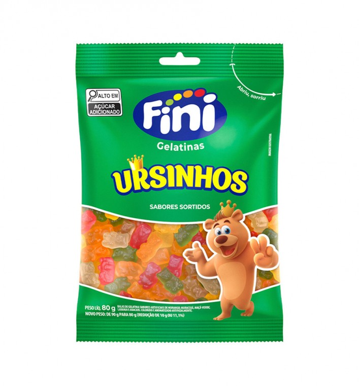 Gomitas Fini Osos 80 gramos