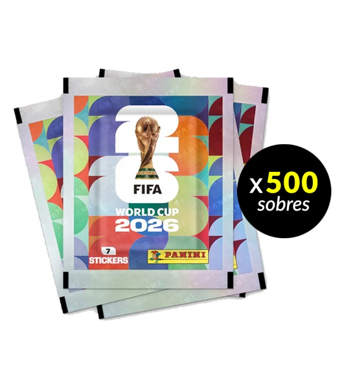 Figuritas Mundial Panini 500 sobres (20)