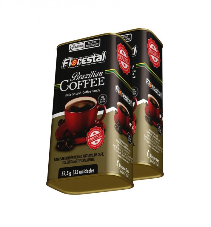 Caramelos Brazilian Coffee Mini Lata 420gr