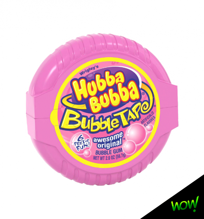 Bubble Tape Hubba Bubba Chicle en rollo